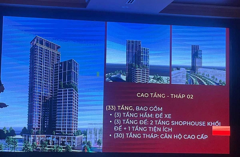 Phân khu cao tầng B dự án Sun Cosmo Residence Đà Nẵng - chân cầu Trần Thị Lý