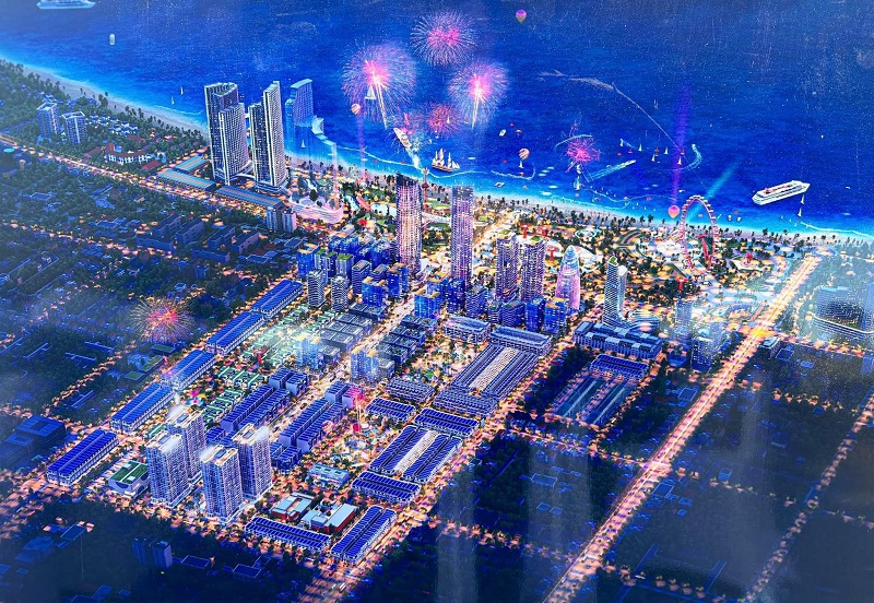 Phối cảnh 2 dự án Premium Ocean Gate Bình Sơn - Ninh Chữ