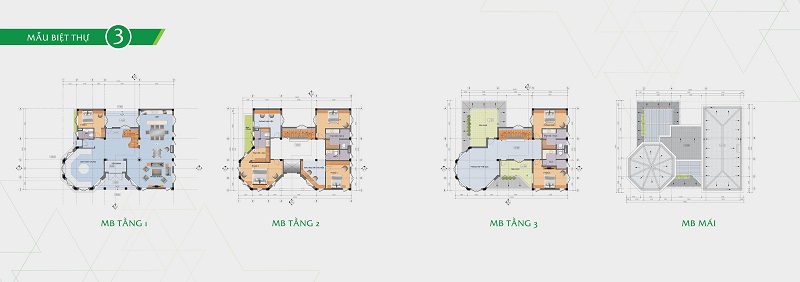 Thiết kế biệt thự 5 dự án Tây Mỗ Residences - Nam Từ Liêm