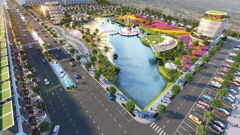 Công viên Poseidon dự án Aqua City Hoằng Hoá - Thanh Hoá