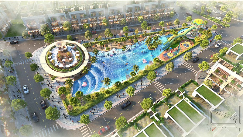 Tiện ích Aqua Swimming dự án Aqua City Hoằng Hoá - Thanh Hoá
