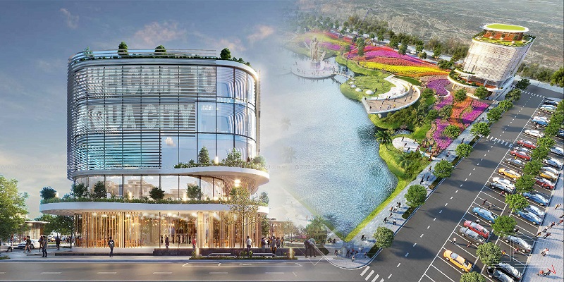Trung tâm hội nghị dự án Aqua City Hoằng Hoá - Thanh Hoá