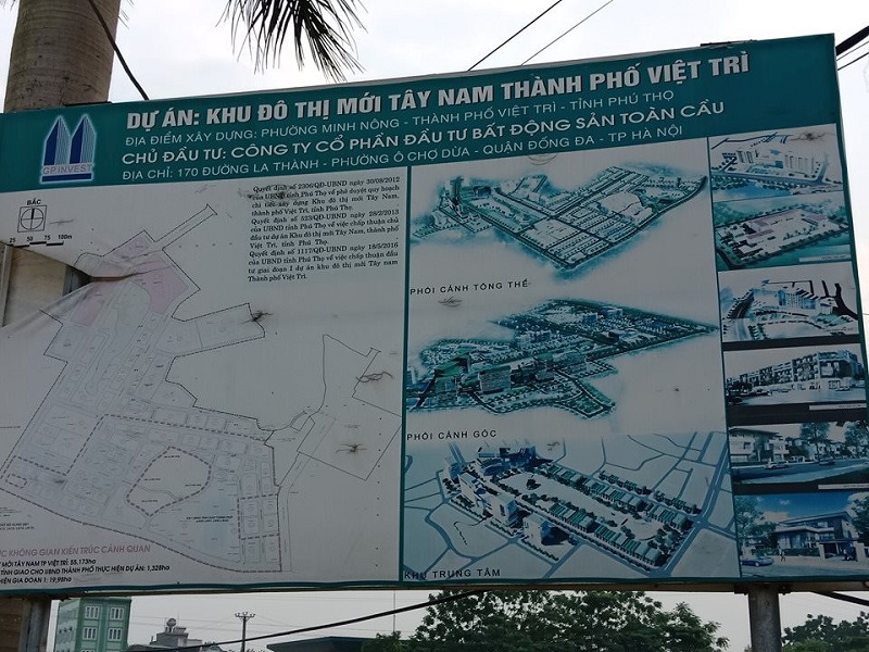 Khu đô thị Tây Nam Việt Trì - GP Invest 7