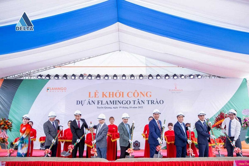 Lễ khởi công dự án Flamingo Tân Trào - Tuyên Quang