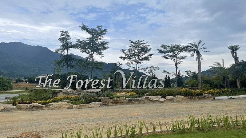Ảnh thực tế dự án The Forest Villas Quang Tiến - Hòa Bình