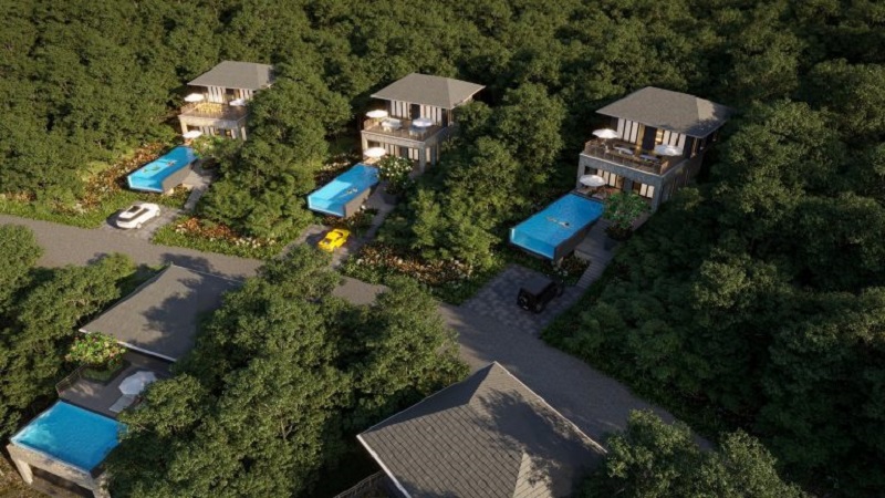 Biệt thự Allamanda Villas dự án The Forest Villas Quang Tiến - Hòa Bình