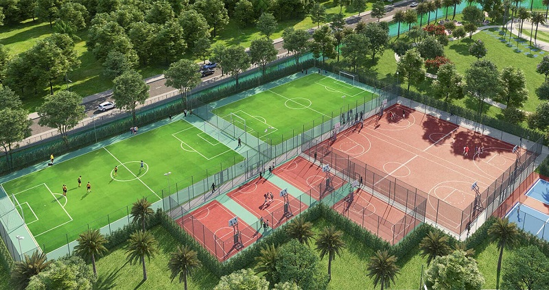 Công viên thể thao dự án Vinhomes Smart City
