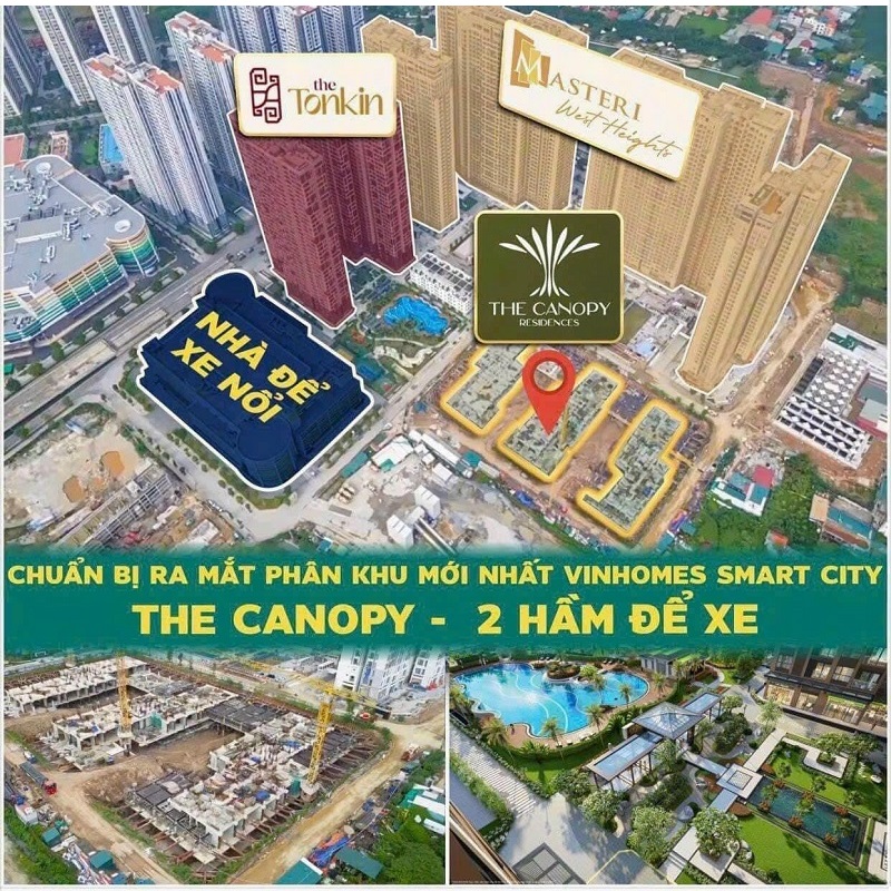 Mở bán The Canopy Vinhomes Smart City