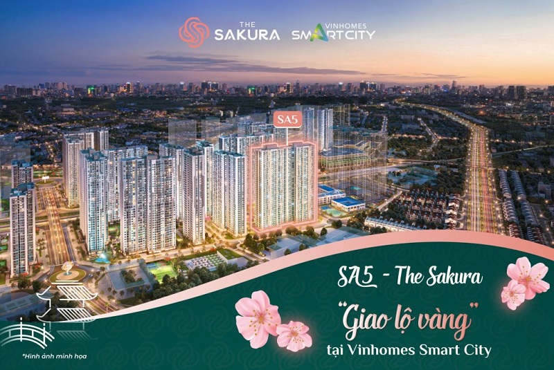 Ra mắt tòa SA5 The Sakura Vinhomes Smart City