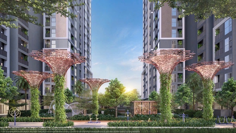 Tiện ích cảnh quan The Canopy Residences Vinhomes Smart City