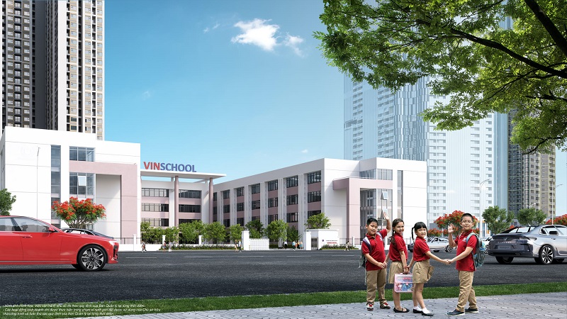 Tiện ích Vinschool dự án Vinhomes Smart City