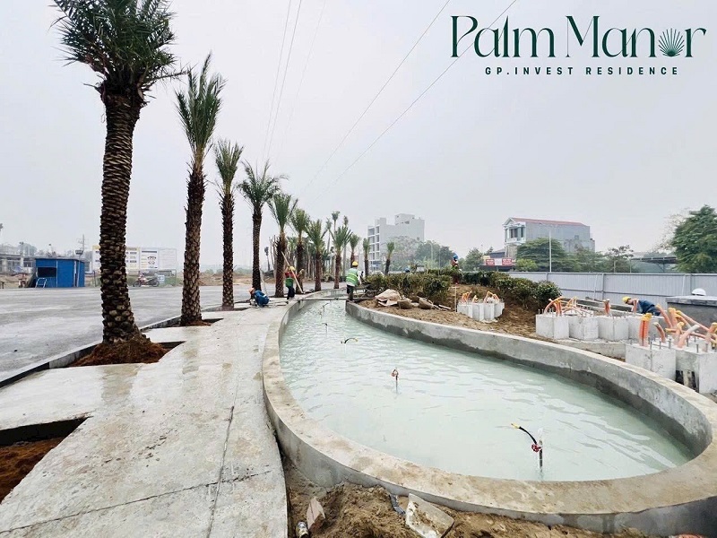 Tiến độ dự án Palm Manor Việt Trì - GP Invest tháng 12/2023