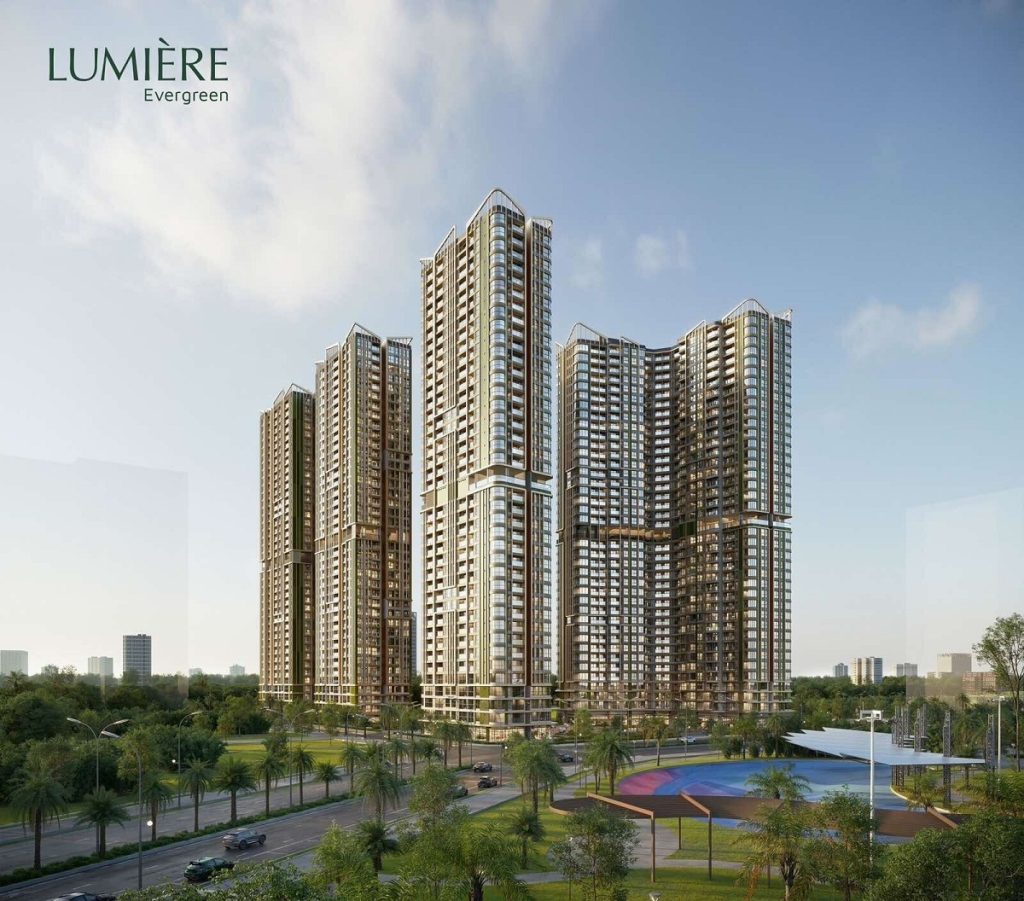 Phối cảnh Lumiere Evergreen Smart City - Masterise Homes