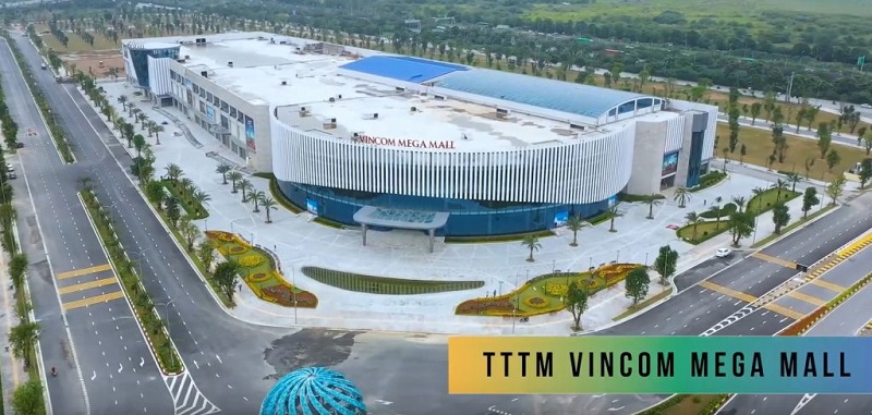 Ảnh thực tế trung tâm thương mại Vincom Mega Mall Smart City