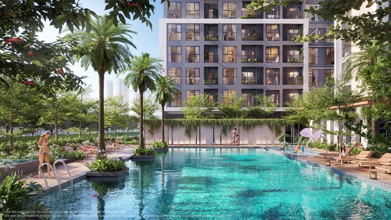 Bể bơi The Canopy Vinhomes Smart City