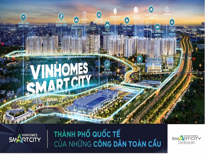 Hệ sinh thái tiện ích Vinhomes Smart City
