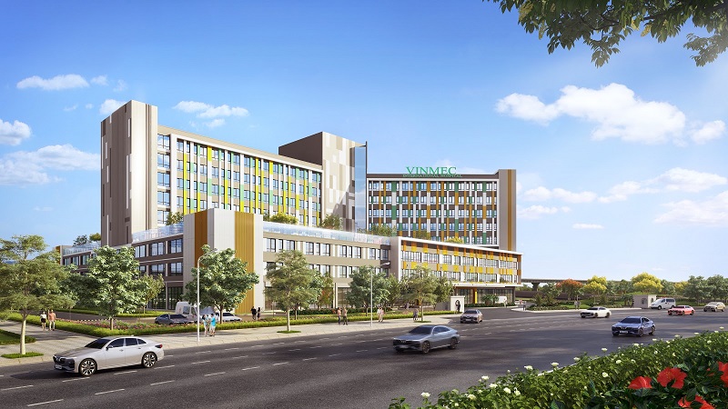 Phối cảnh Bệnh viện Đa khoa Quốc tế Vinmec Smart City