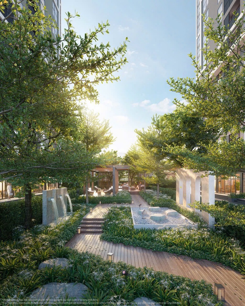 Phối cảnh tiện ích The Canopy Residences Vinhomes Smart City