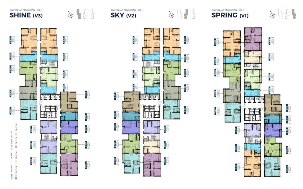 Tổng mặt bằng The Victoria Vinhomes Smart City