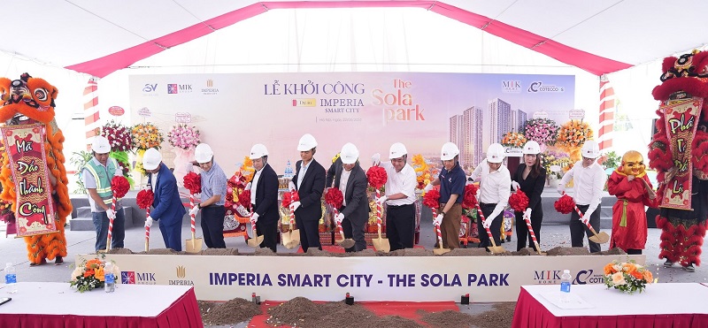 Lễ khởi công dự án Imperia The Sola Park chủ đầu tư tập đoàn MIK Group