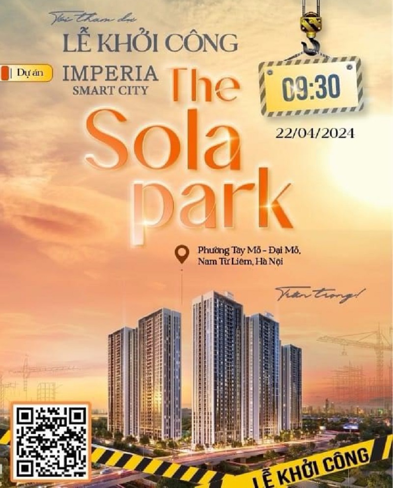 Lễ khởi công phân khu The Sola Park dự án Imperia Smart City