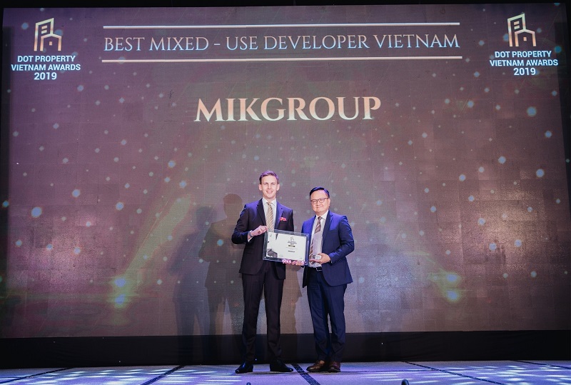 Giải thưởng danh giá của chủ đầu tư tập đoàn MIK Group - The Sola Park