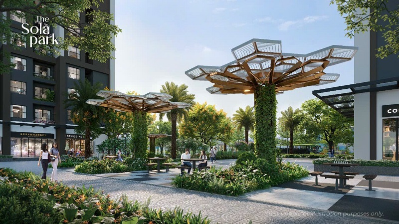 Tiện ích tòa G2 Imperia Smart City - The Sola Park