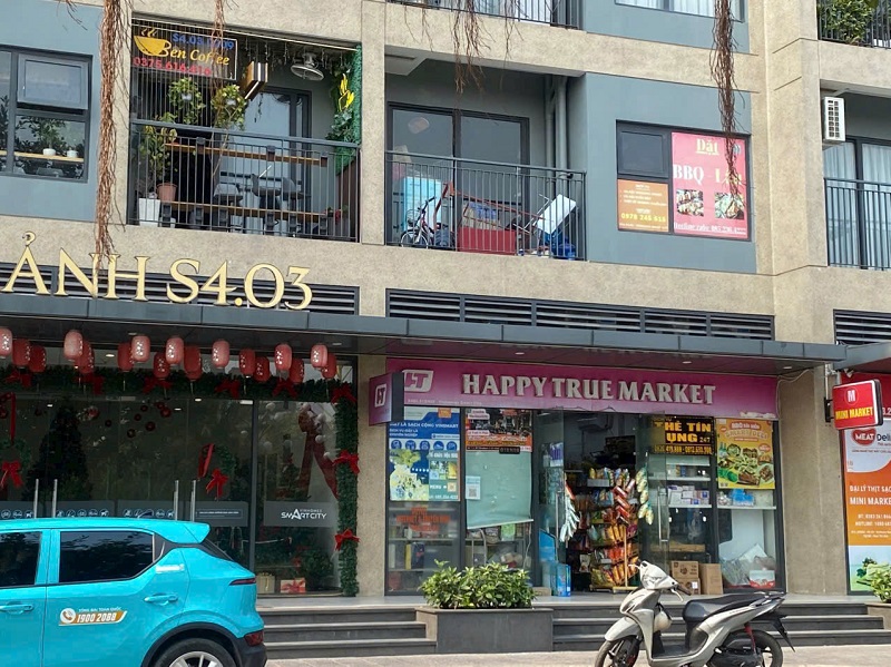 Shophouse chân đế Vinhomes Smart City