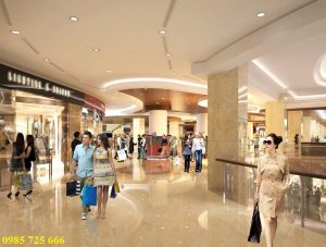 Trung tâm thương mại chung cư Hateco Xuân Phương