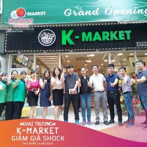Siêu thị K-Market Seasons Avenue Mỗ Lao - Hà Đông