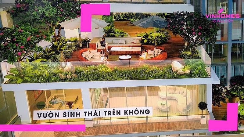 Vườn sinh thái Vinhomes Gallery 148 Giảng Võ