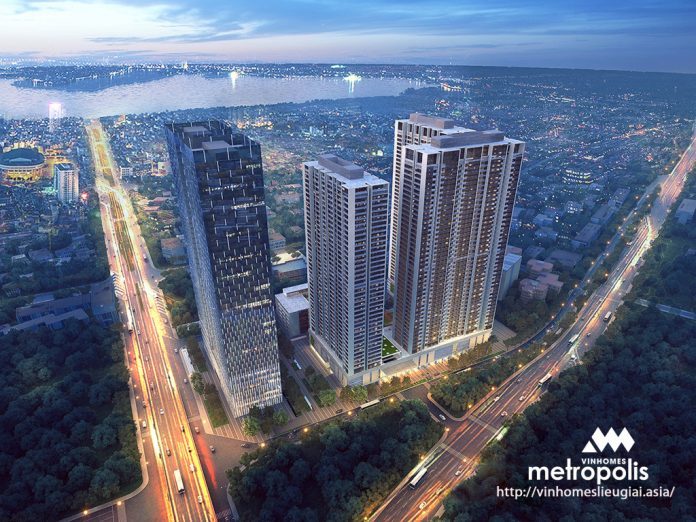 Phối cảnh Vinhomes Metropolis Liễu Giai