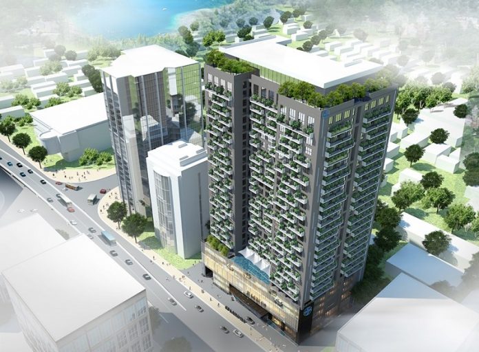 Phối cảnh dự án Vinaconex Green Building 93 Láng Hạ