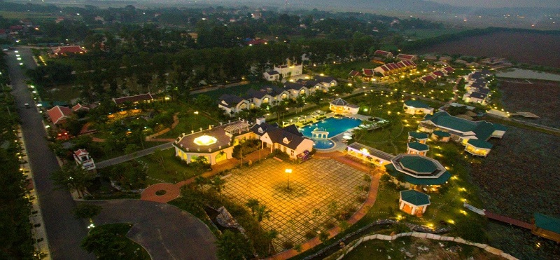 Ảnh thực tế 5 dự án Vườn Vua Resort Phú Thọ