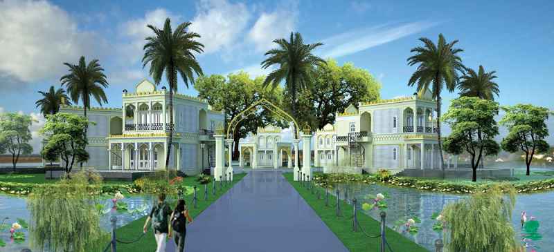 Đảo Iris dự án Vườn Vua Resort Phú Thọ