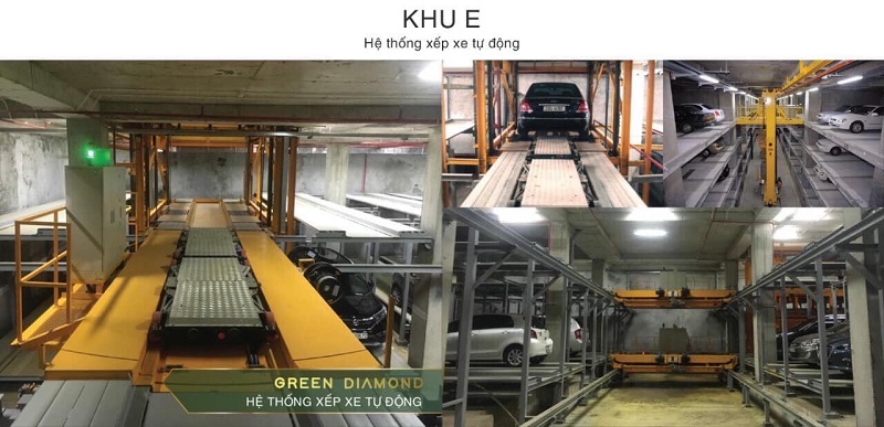 Hầm để xe dự án Green Diamond Hạ Long Handico 6