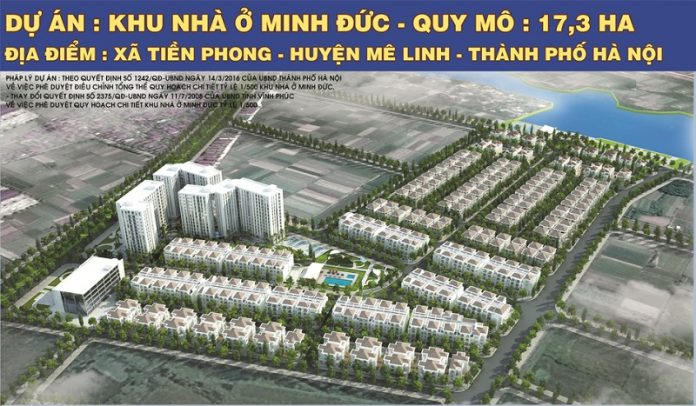 Quy hoạch dự án Mê Linh Vista City 2020
