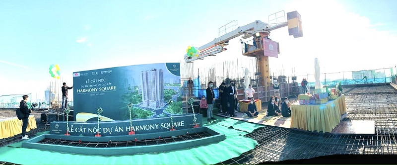 Lễ cất nóc dự án Harmony Square 199 Nguyễn Tuân