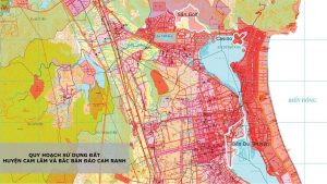 Bản quy hoạch sử dụng đất Cam Lâm - Khánh Hòa