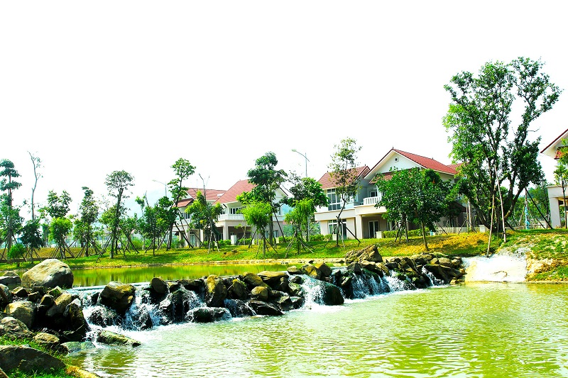 Hình ảnh thực tế 8 Xanh Villas Resort Hòa Lạc