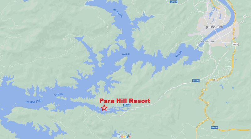 Vị trí ParaHills Resort Hòa Bình
