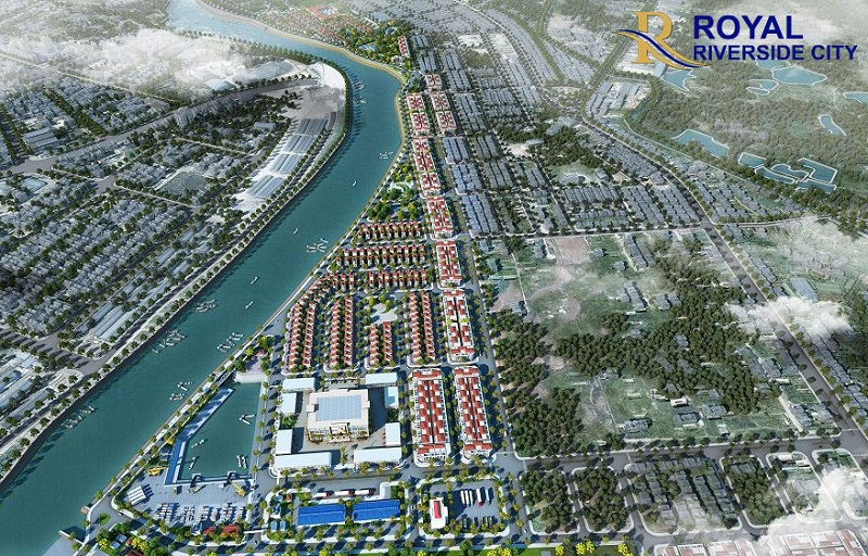 Bến âu thuyền dự án Royal Riverside City Ka Long - Móng Cái