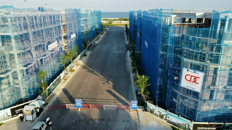 Tiến độ dự án Vlasta Sầm Sơn - Văn Phú Invest tháng 10/2022