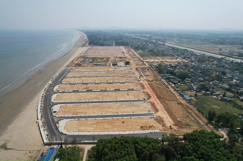 Bể bơi dự án Vlasta Sầm Sơn - Văn Phú Invest