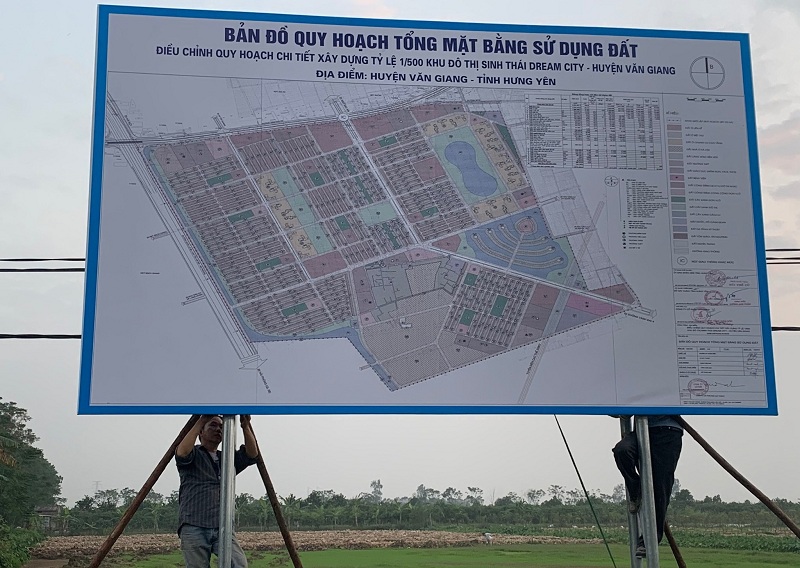Hình ảnh thực tế dự án Vinhomes Dream City Văn Giang - Hưng Yên