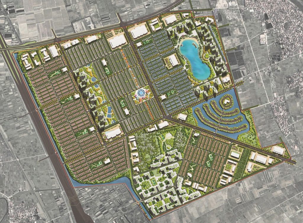 Mặt bằng dự án Vinhomes Dream City Văn Giang - Hưng Yên