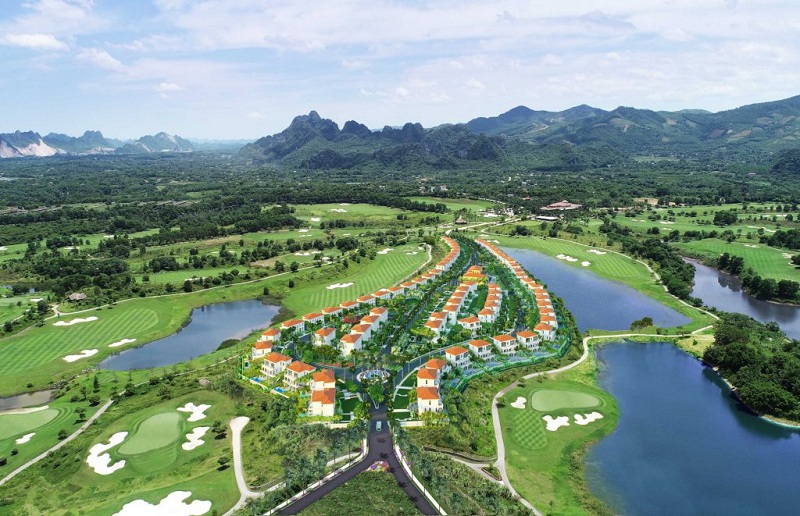 Ảnh thực tế 7 dự án Wyndham Sky Lake Chương Mỹ Villas & Resort