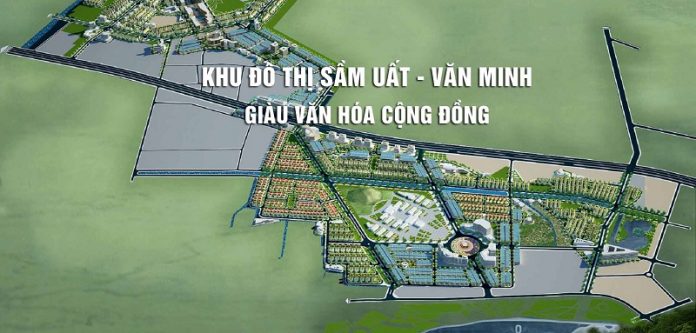 Phối cảnh khu đô thị Mỹ Trung - Nam Định