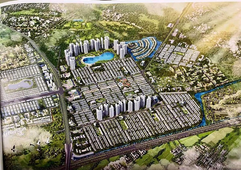 Phối cảnh dự án Vinhomes Dream City Văn Giang - Hưng Yên