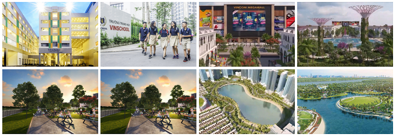 Tiện ích dự án Vinhomes Dream City Văn Giang - Hưng Yên